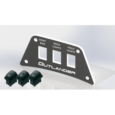 Brytarpanel Can-am Outlander "endast panel"