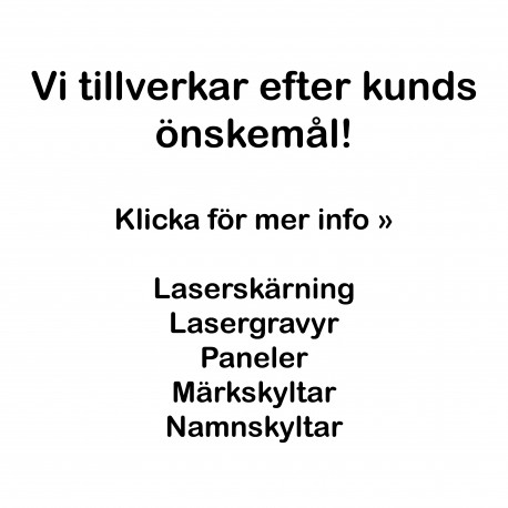 Tillverkning efter ritning